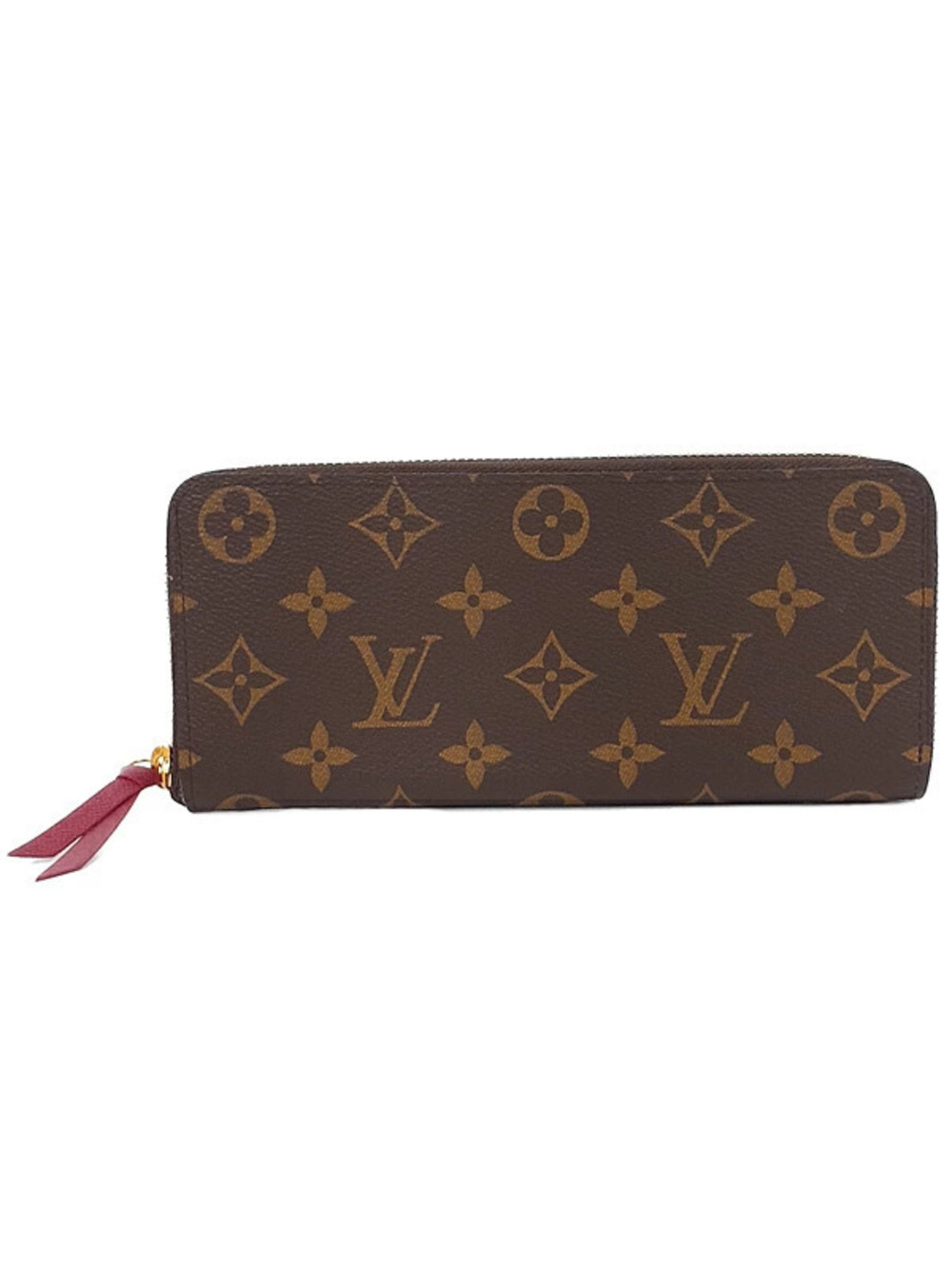 Louis Vuitton Monogram Portefeuille Clemence Round Zipper Long Wallet